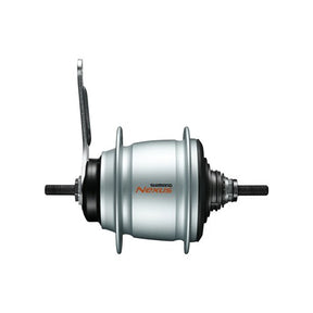 Versnellingsnaaf Shimano Nexus 8 SG-C6001 voor terugtraprem - 36 gaats - zilver