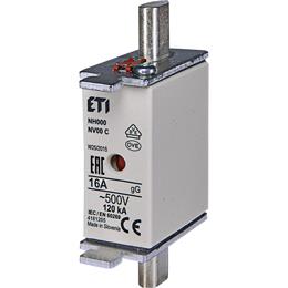 Eti meszekering 50a - 500v din nh00c gg | 3 stuks