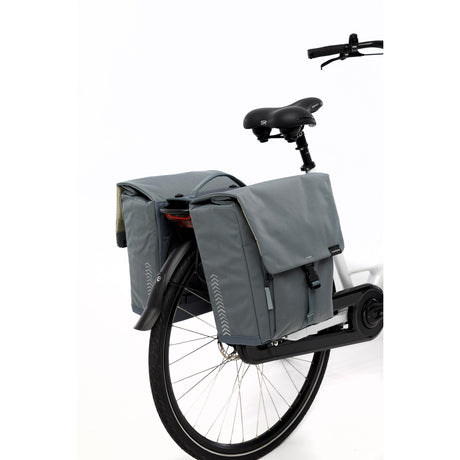 Burgers - new looxs new looxs tas nr. 531 tulum double mik grey green -531.446mik