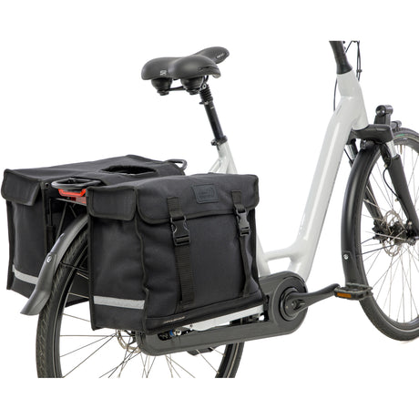 Burgers - new looxs tas new looxs double pannier deluxe zwart | 46l