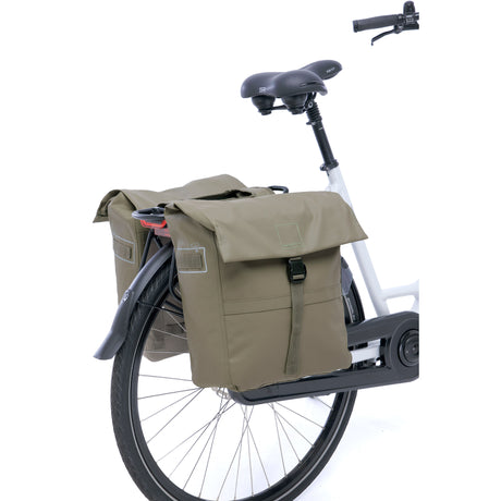 Newlooxs tas leeds dubbel | taupe | 38l