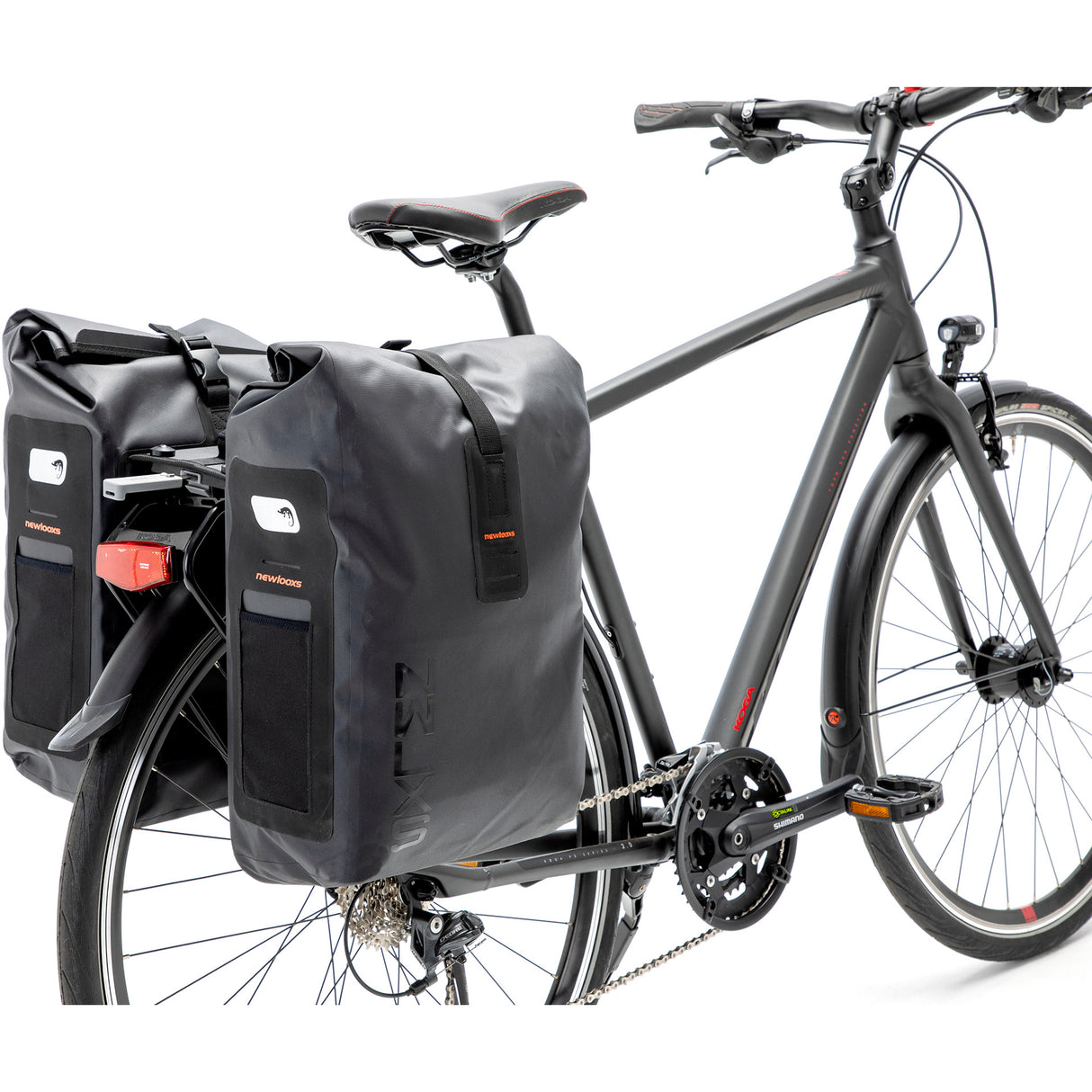 Newlooxs tas new looxs varo waterdicht double mik 2.0 zwart | 40l
