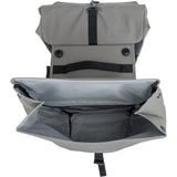 Newlooxs new looxs dubbele tas nyborg 34l mik 2.0 grey black
