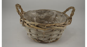 Schilmand riet grijs 17x8cm