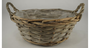 Schilmand riet grijs 24x10cm