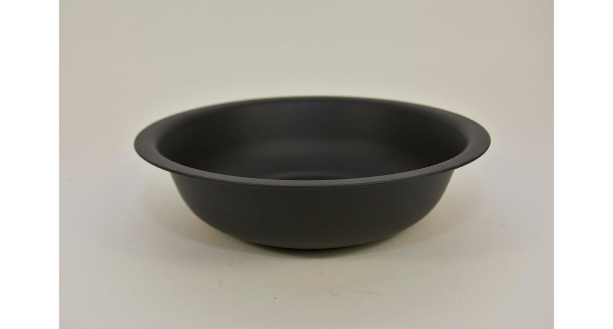 Zinkschaal matzwart d29 h8cm