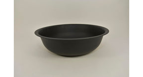 Zinkschaal matzwart d48 h13cm