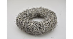 Salimkrans 25x6,5cm rond white-wash