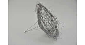Salim boekethouder ''trechter'' 25cm white-wash