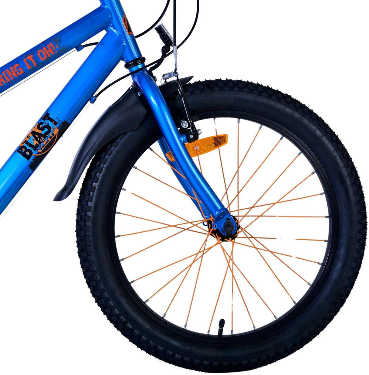 Nerf Children's Bike Boys 20 palcové saténové modré rychlosti 6