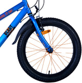 Nerf Children's Bike Boys 20 palcové saténové modré rychlosti 6