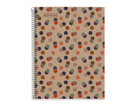 Miquelrius notitieboek - eco confetti - a4 blanco - 80 blz