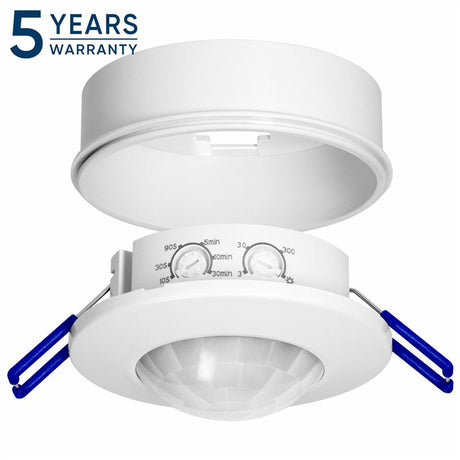Orno bewegingssensor 360°, ip20, 1200w, max bereik 8 m, witte