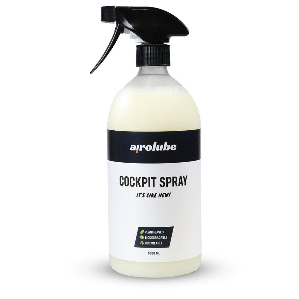 cockpit spray 1000 ml hvit svart