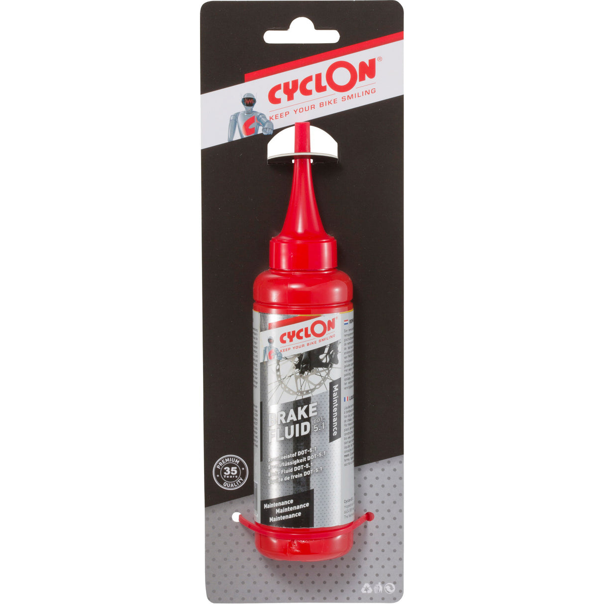 Cyclon Brake Fluid Dot-5.1 125 ml (in blister packaging)