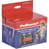 Polisport -Adapter Rücksitz 10 cm Frame Bestätigung Schwarz