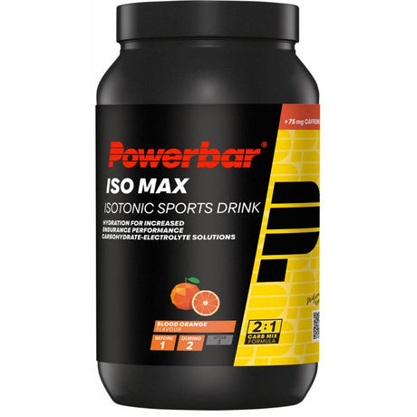 Powerbar isomax 1200 (1 x 1200gr) - blood orange (caffeine)