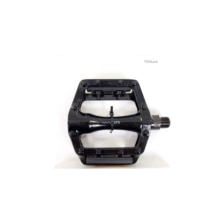 Union bmx pedaal zwart 9 16 inch kunststof sportief model sp-102 in winkelverpakking