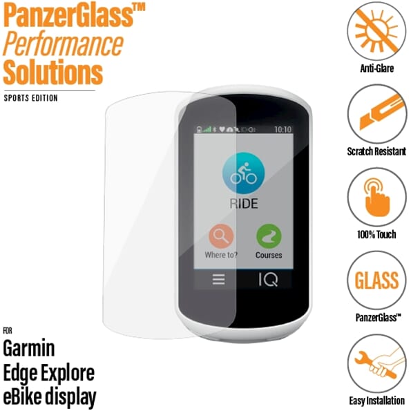 Panzerglass Garmin Explore Screen Protector er anti -reflekterende