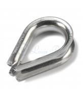 Puntkous 5mm rvs