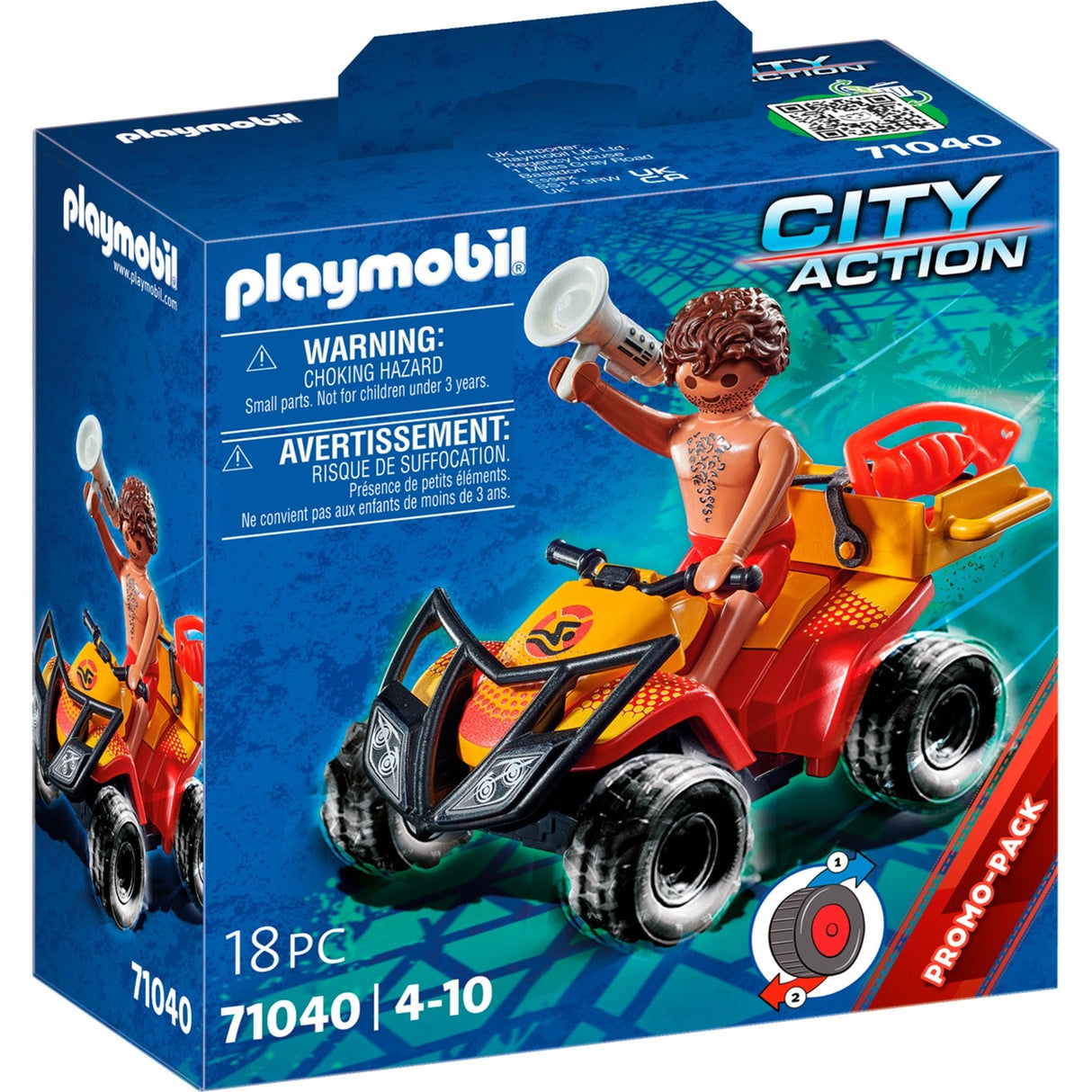 Playmobil City Action lifeguard Quad 71040