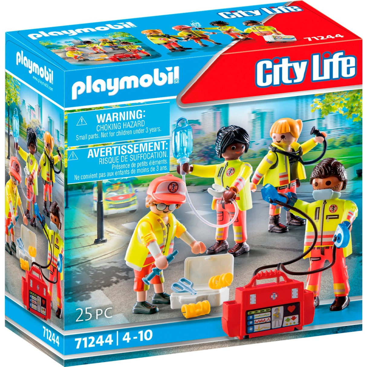 Playmobil City Life Rescue Team 71244