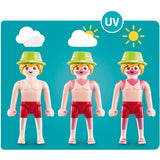 PLAYMOBIL Family Fun Badgast met Zwembanden 70112