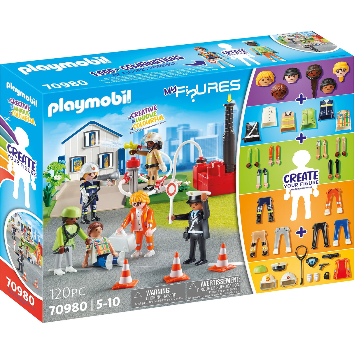 Playmobil mes figurines Rescue Mission 70980