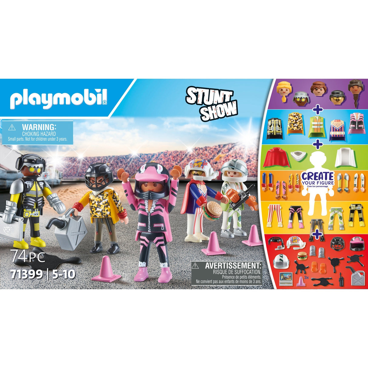 PlayMobil City Life meng Figuren: Stunts 71399