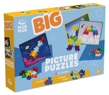 Plus-plus big puzzel met afbeeldingen (4384)