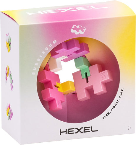 Plus plus hexel kauwgom plus-plus: 6 stuks (3487)