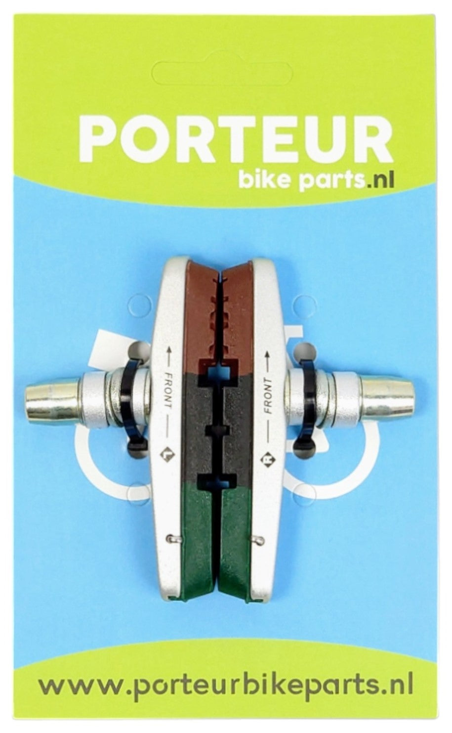 Portor brake pads Portur V-Brake 3-color