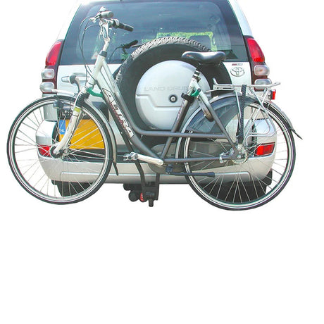fietsendrager Klick Fast II met kentekenhouder 2 fietsen