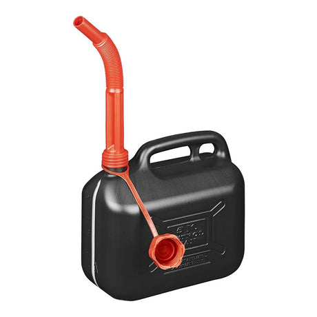 Superior proplus jerrycan un-gekeurd 5l kunststof zwart