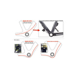 Praxis trapas adapter m30 bb30 pf30 mtb 73mm