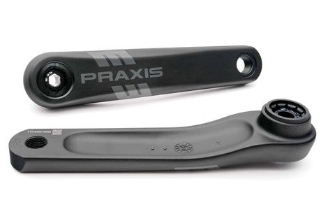 Praxis crankstel e-bike type 1 aluminium isis 165mm