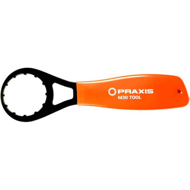 Praxis Bottom Bracket key M30 Orange