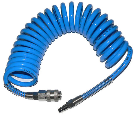 Adler pneumatische buis blauw 6,5*10* 5m polyurethaan