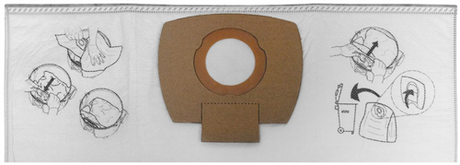 Makita accessoires filter stofzak voor makita model: vc2010l en vc2512l - p-72899