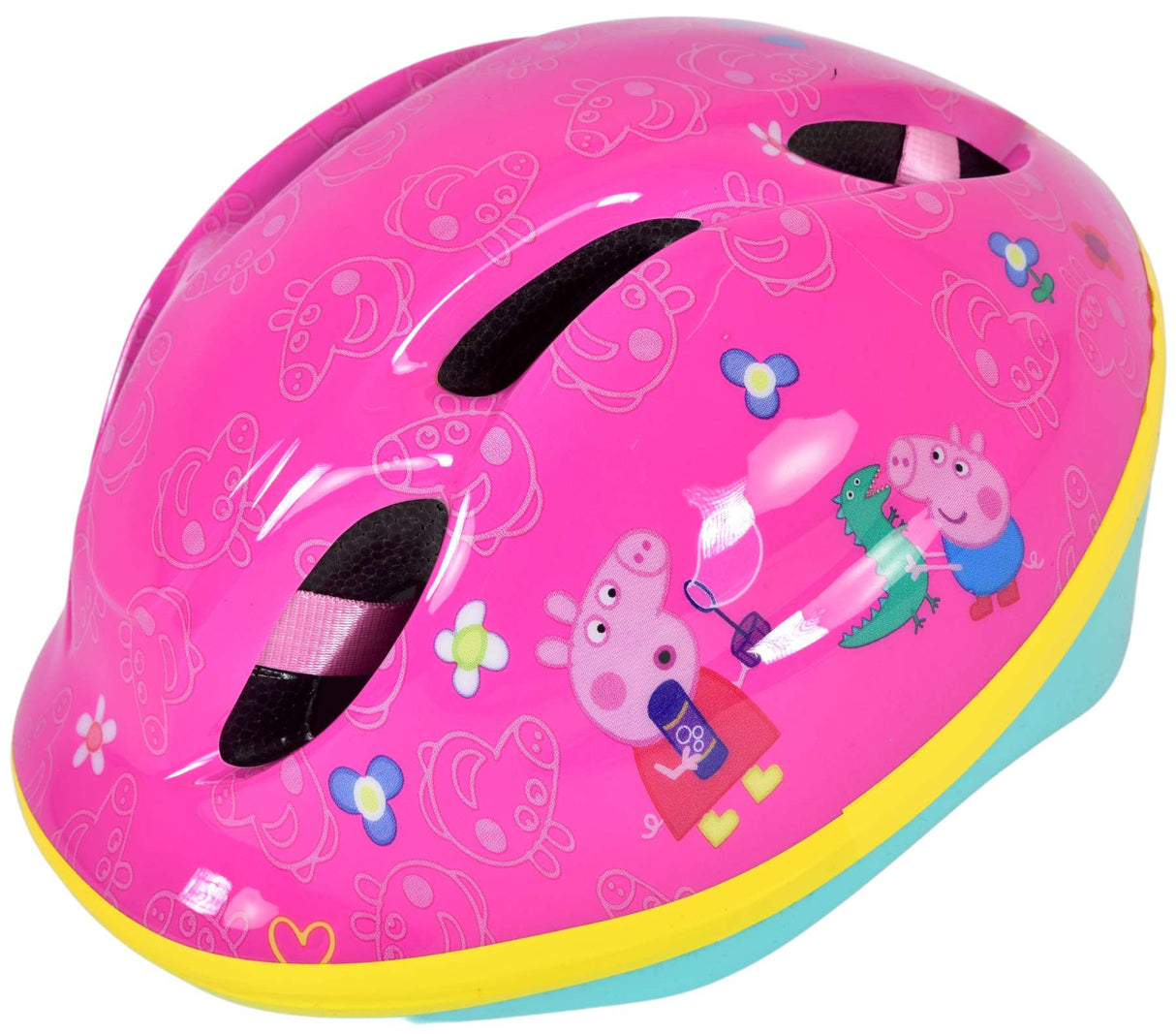 Poppa Schwäin Vëlo Helm Pink 51-55 cm