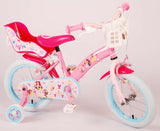 Disney Princess Kinderfiets Meisjes 14 inch Roze Twee Handremmen