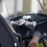 Qibbel toybar met handvatten grijs