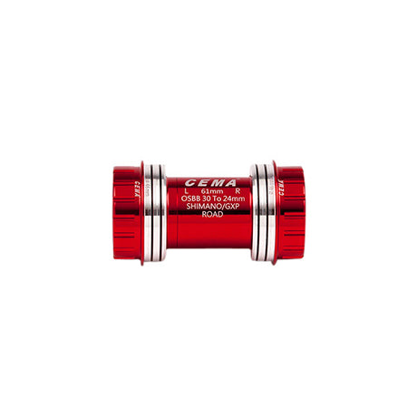CEMA Bracketas OSBB Interlock Shimano-Keramisch-Rood