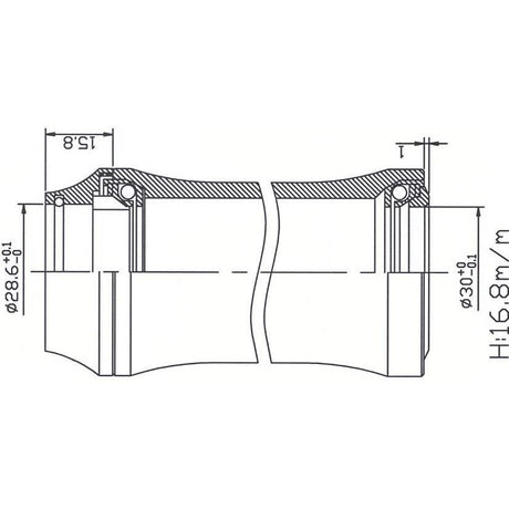 Tecora Ball Head Set 1 1 8 Inch Integrated 45x45 Cart.30.0 Svart