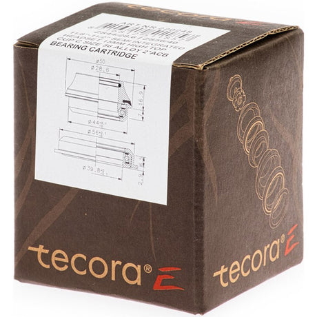 Tecora e balhoofdstel 1 1 8 1 1 2 inch semigeintegr.45-45 zwart