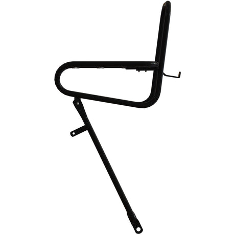 Voordrager Steco smooth zwart 25cm