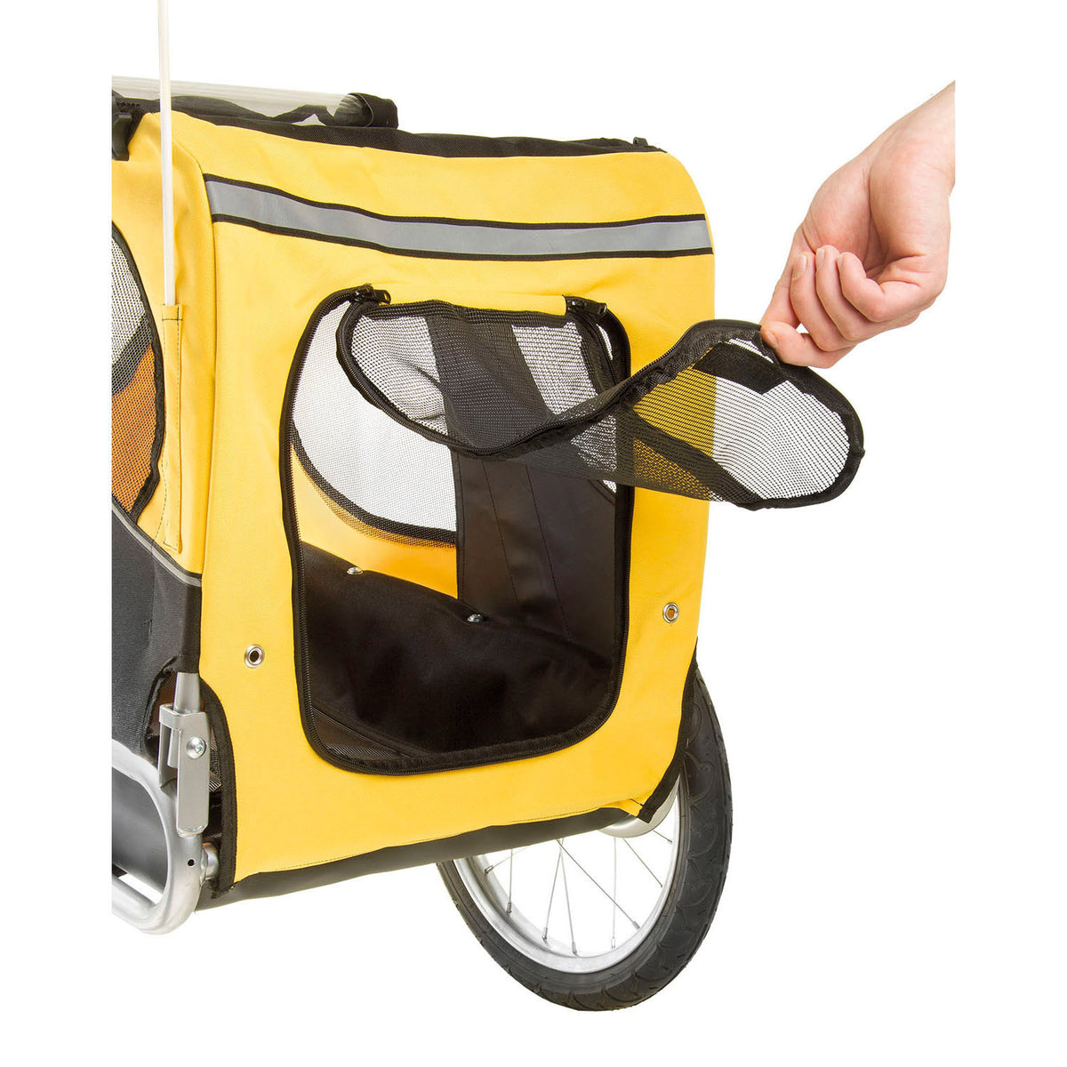 M-wave fiets-hondenkar pet ride dog trailer pet ride 16 wheels