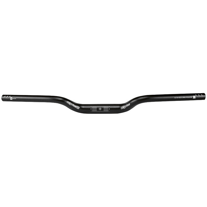 Ergotec Direering M-Bar 31,8 700 mm Rise 39mm Sl6 Matt Black