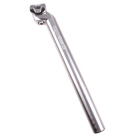 Ergotec zadelpen alu. zilver 31.2 setback 18mm