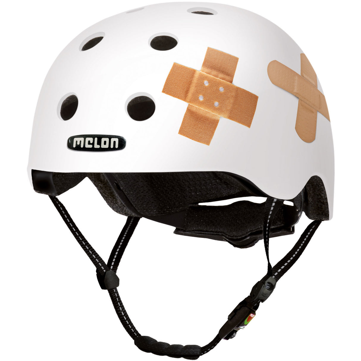 Melon Helm Urban Active Plaster White M-L